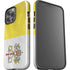 Vatican City Flag Distressed iPhone 15 Pro Max Impact Case